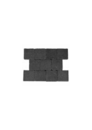 PAVE WALLO 15X15X6CM RUSTIQUE NOIR